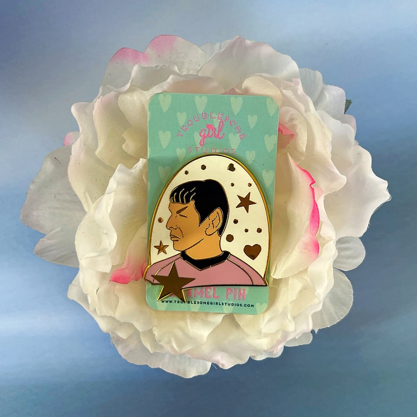 Spock Enamel Pin